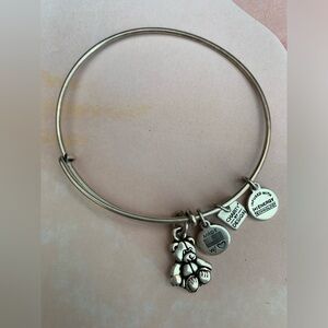 Alex and Ani teddy bear bracelet